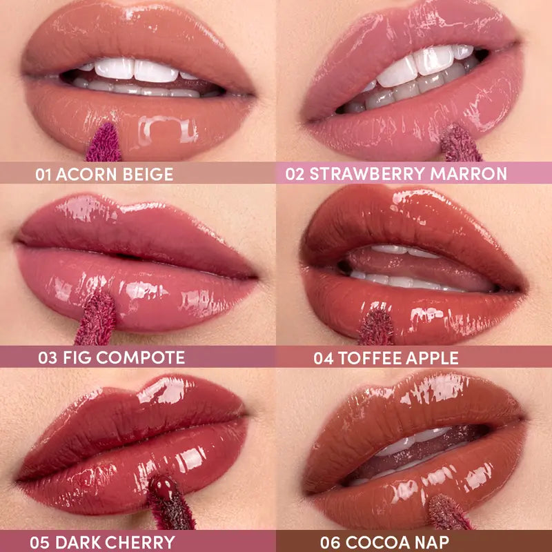 Botasilk™ Deep Glaze Lip Gloss | Korean Sugar-Coated High Shine & Lightweight