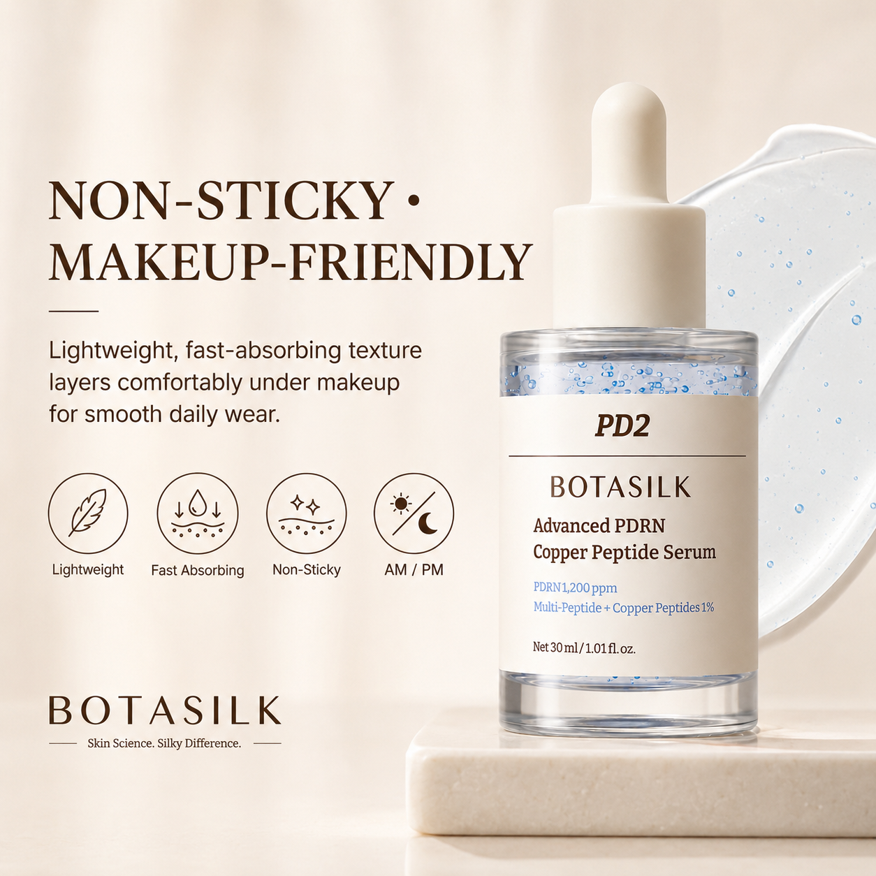 Botasilk™ Advanced PDRN + GHK-Cu Firming & Elasticity Serum