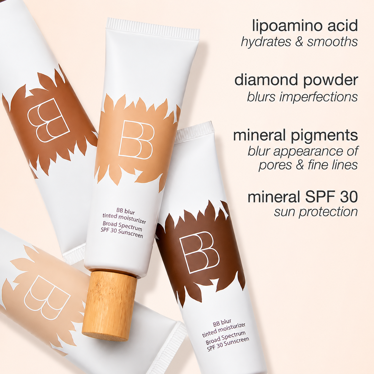 🏆 BEST SELLER - BB blur tinted moisturizer SPF 30 - instantly brightens, hydrates & smooths your skin