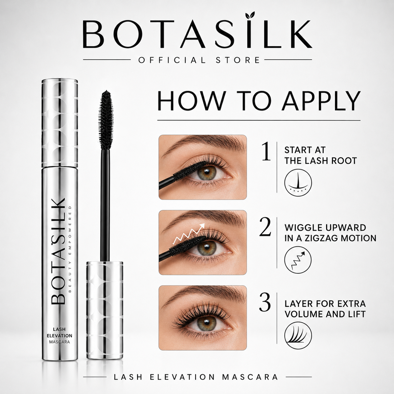 Botasilk™ Extensionist Mascara: The Ultimate Lash Lift for Infinite Length & All-Day Curl