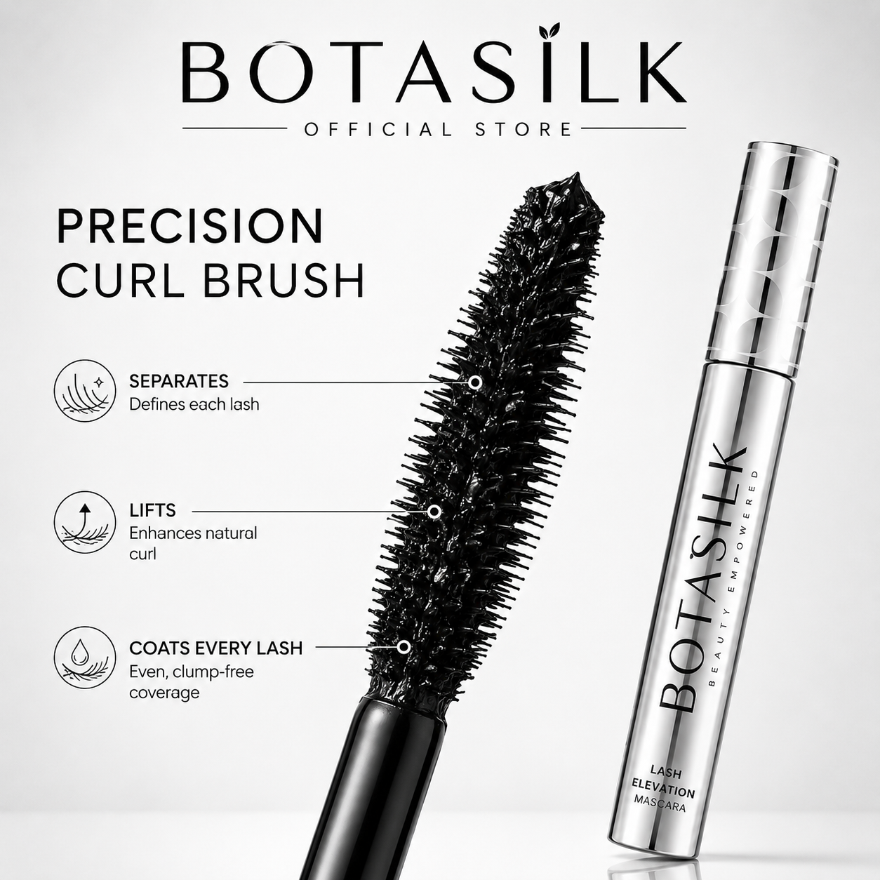Botasilk™ Extensionist Mascara: The Ultimate Lash Lift for Infinite Length & All-Day Curl