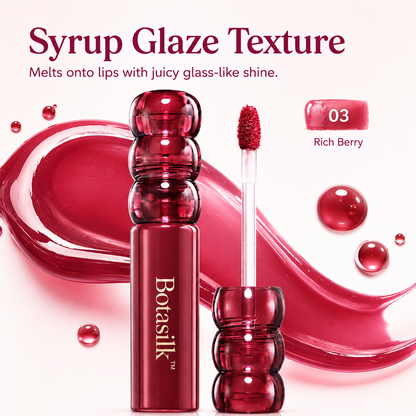 Botasilk™ Deep Glaze Lip Gloss | Korean Sugar-Coated High Shine & Lightweight