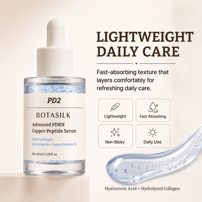 Botasilk™ Advanced PDRN + GHK-Cu Firming & Elasticity Serum