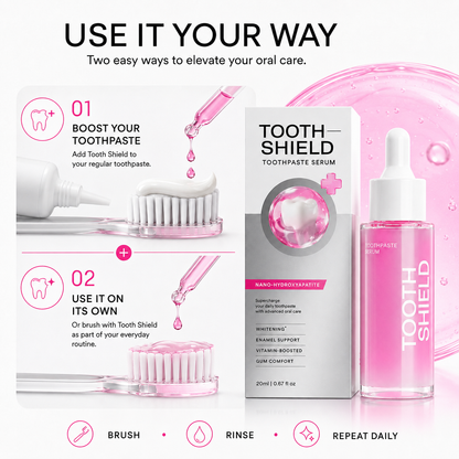 🏆Viral Tooth Care🔥 Tooth Shield Fluoride-Free Toothpaste Serum