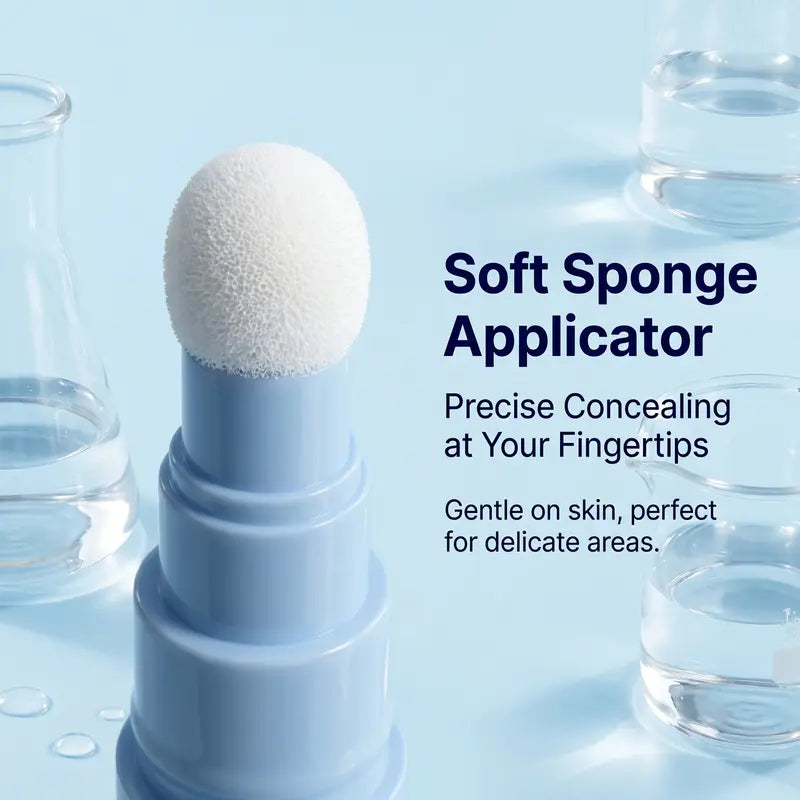 Soft sponge concealer applicator