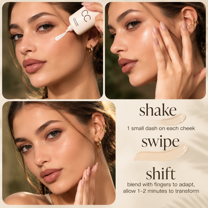 ☀️Summer skin essentials - CC color-correcting tinted serum