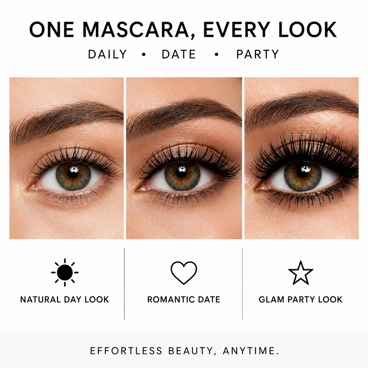 BOTASILK Extensionist Mascara daily date and party looks