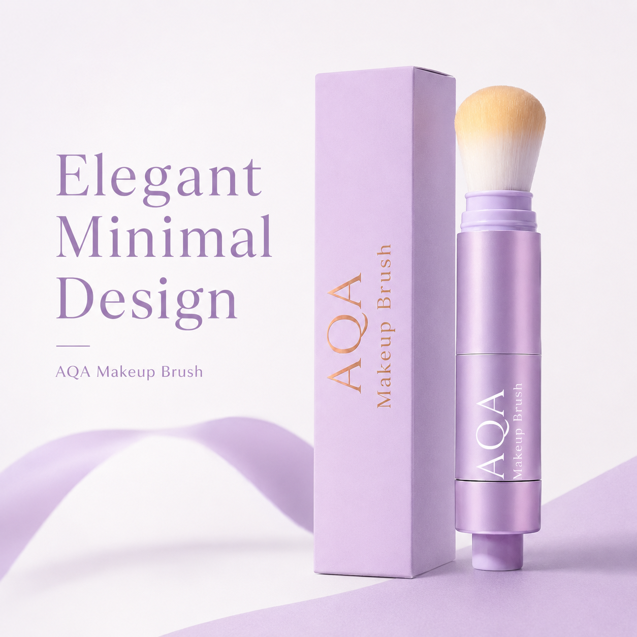 AQA Makeup Brush elegant minimal design