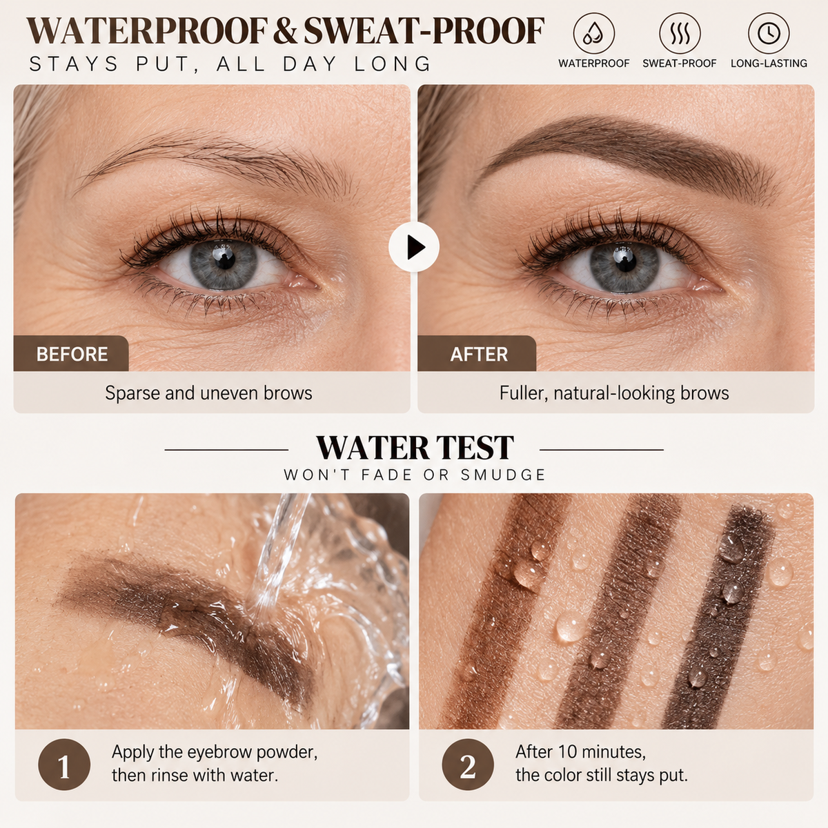 Fuller-Looking Brows in Seconds — No Drawing Skills Needed