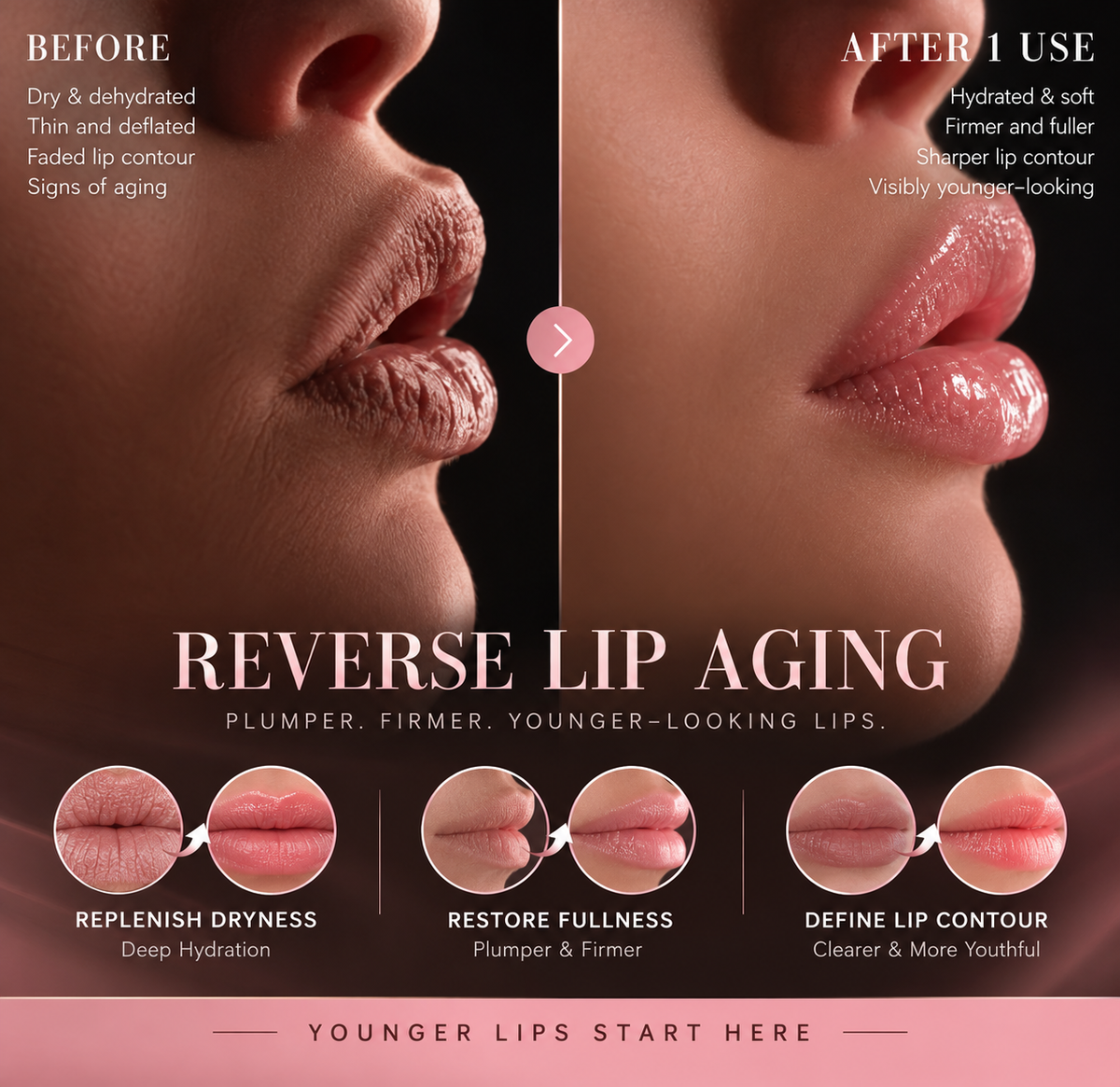 HZA Anti-Aging Glossy Lip Balm