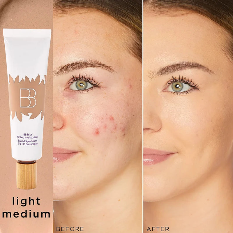 Light-medium shade before and after