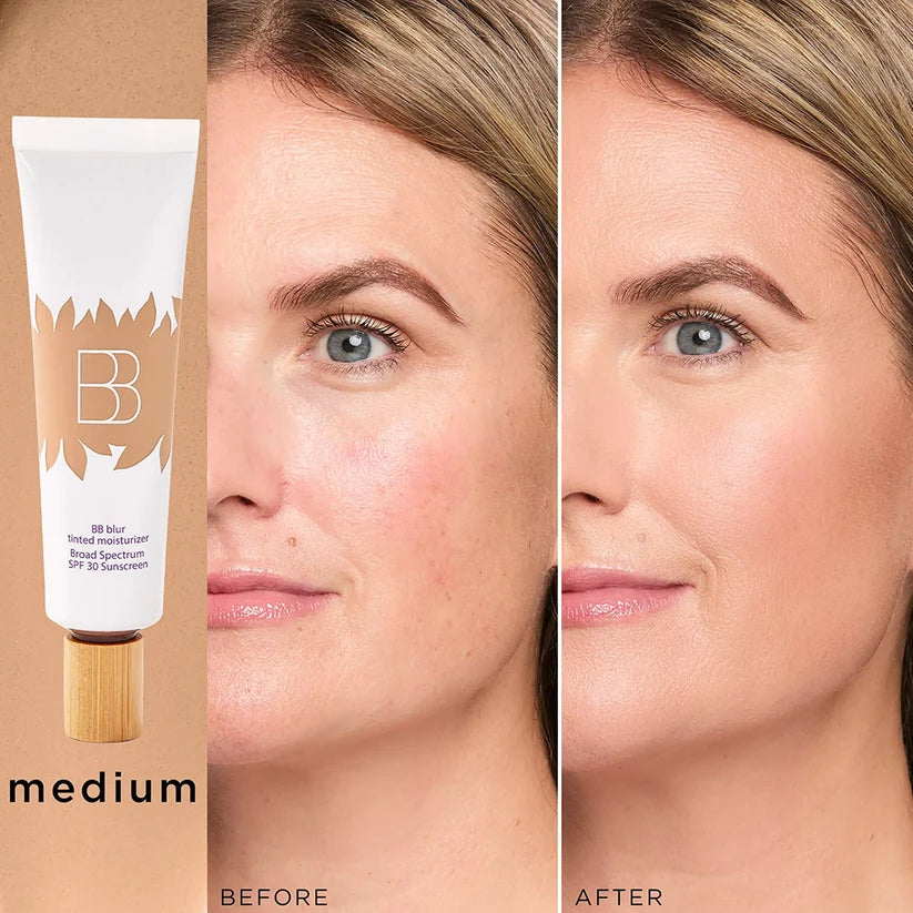 🏆 BEST SELLER - BB blur tinted moisturizer SPF 30 - instantly brightens, hydrates & smooths your skin