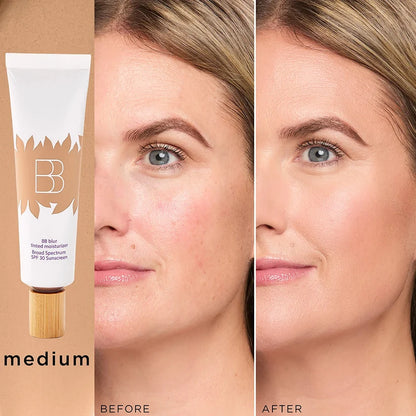 🏆 BEST SELLER - BB blur tinted moisturizer SPF 30 - instantly brightens, hydrates & smooths your skin
