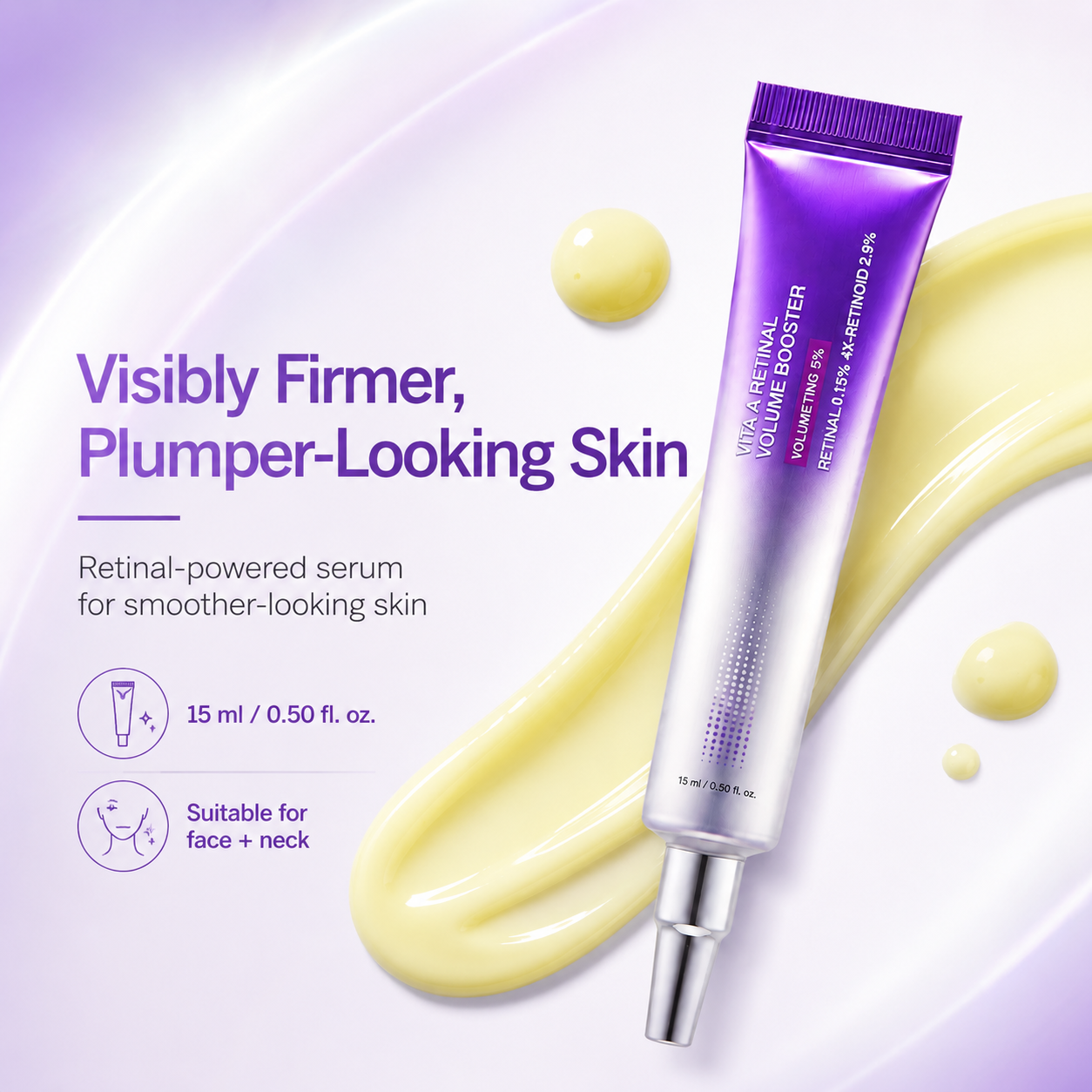 🏆 BEST SELLER - Vita A Retinal Volume Booster – Firming & Plumping Serum