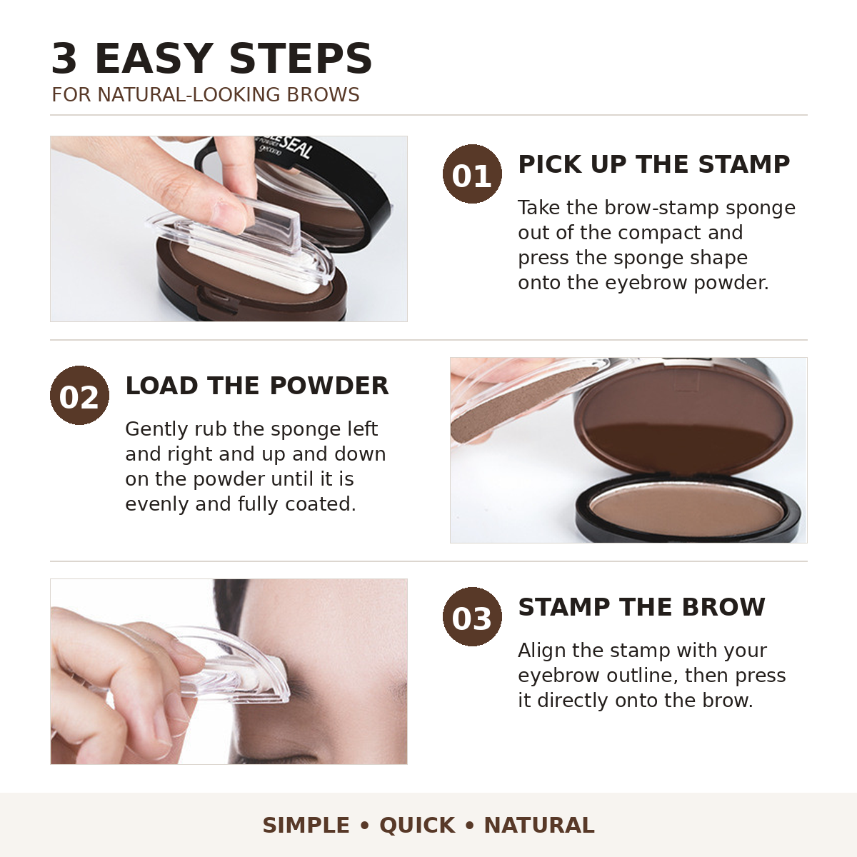 Fuller-Looking Brows in Seconds — No Drawing Skills Needed