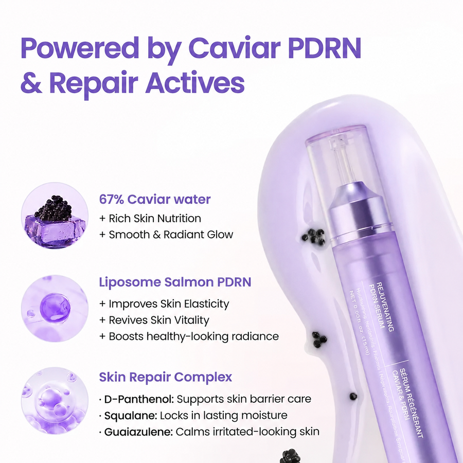 Caviar PDRN formula ingredients