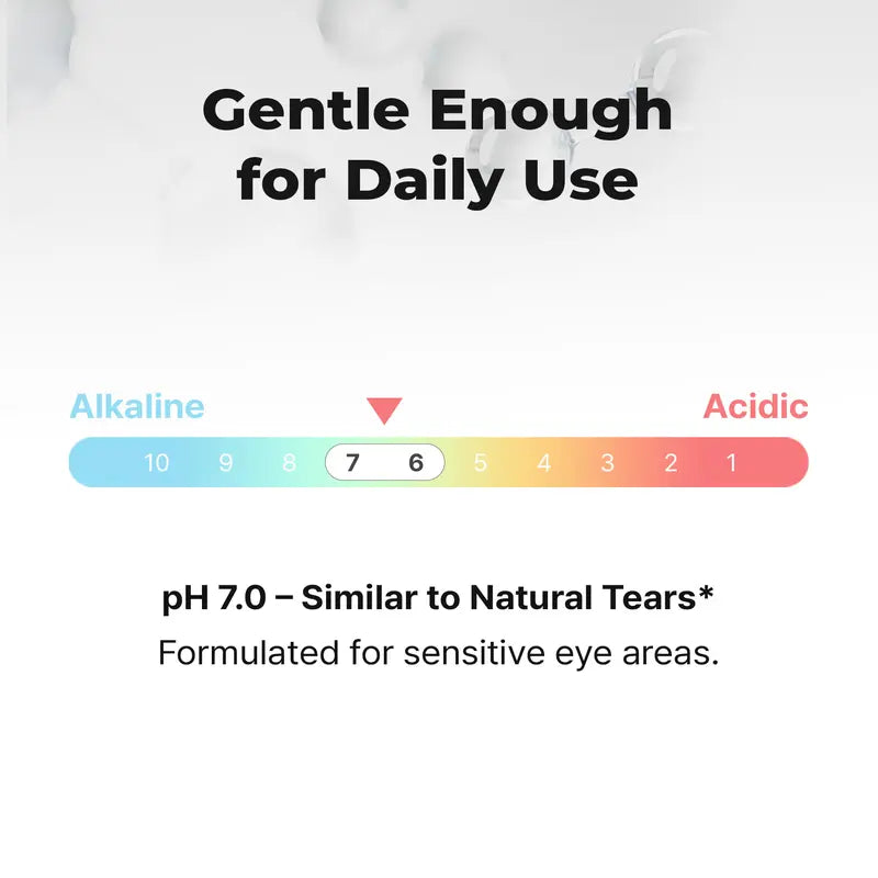 Gentle pH balanced lash serum for daily use